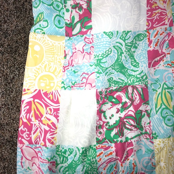 LILY PULITZER STRAPLESS DRESS - Picture 4 of 8